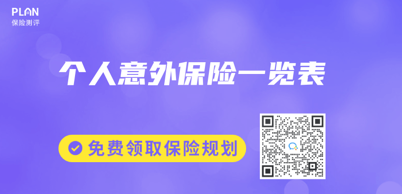 個(ge) 人意外保險一覽表插圖