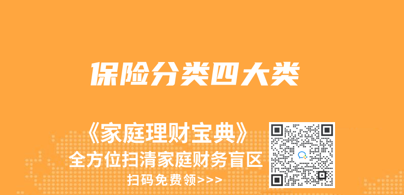 保險分類四大類插圖