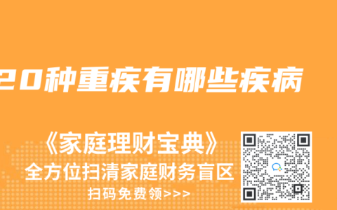 120種重疾有哪些疾病
