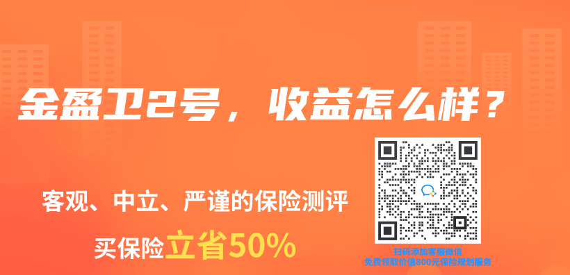 金盈衛2號，收益怎麽(me) 樣？插圖