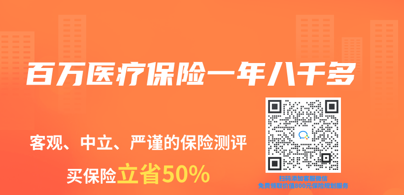 百萬(wan) 醫療保險一年八千多插圖