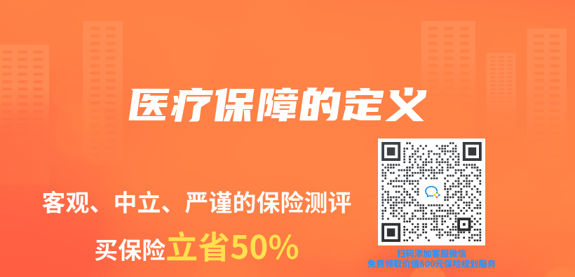 醫療保障的定義(yi) 插圖