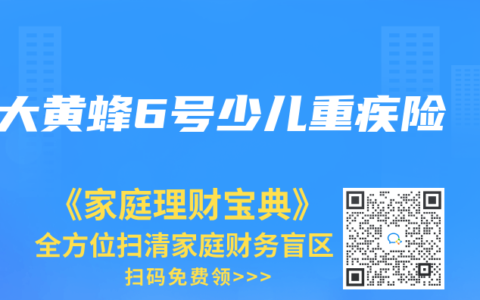 大黃蜂6號少兒重疾險