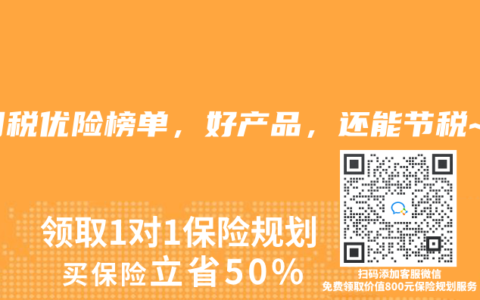 3月稅優險榜單，好產品，還能節稅~